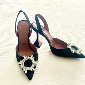 Black Heels with Begum Embellished